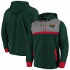Fanatics Mikina Minnesota Wild True Classics 3-Button Pullover Hoodie Veľkosť: S