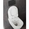 Creavit Terra - závesné WC s bidetovou tryskou a hygienickým oplachom Rimless