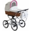 Baby Fashion Kombinovaný RETRO kočík SCARLETT NW-2 S autosedačkou