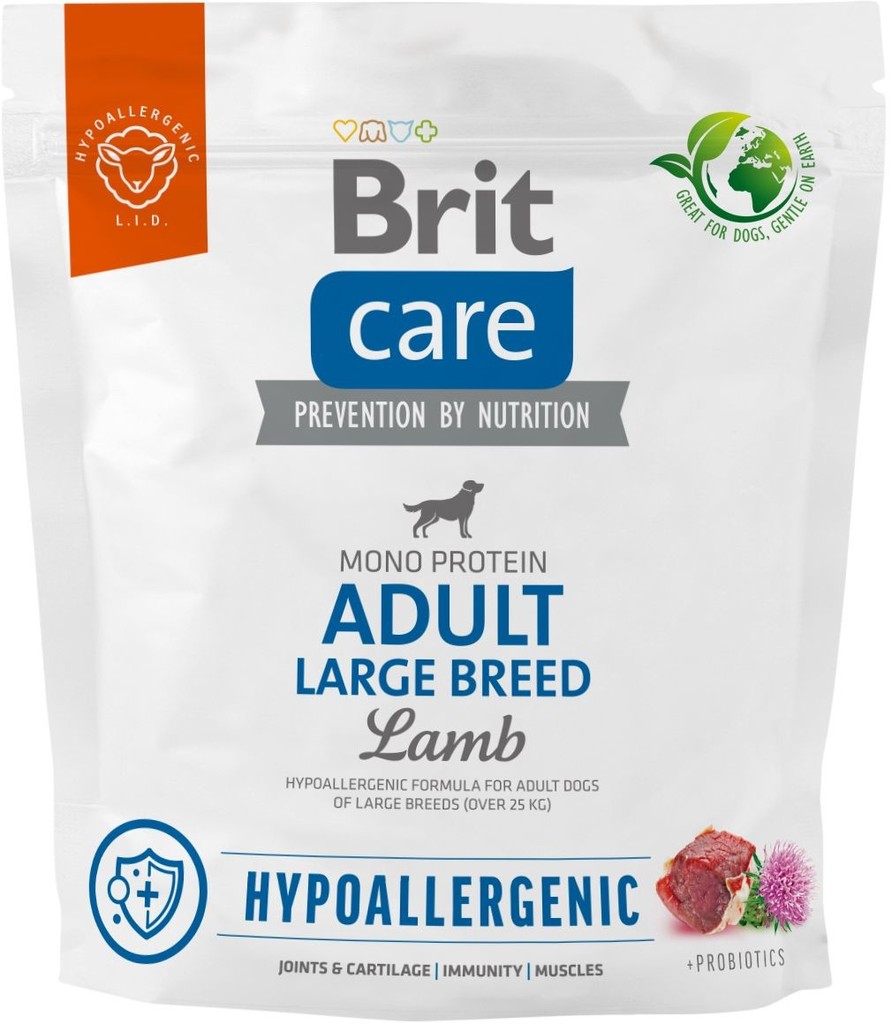 Brit Care Hypoallergenic Adult Large Breed Lamb 1 kg