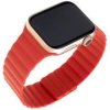 Silikónový remienok FIXED Magnetic Strap s magnetickým zapínaním pre Apple Watch 38/40/41mm, červený