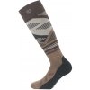 Lasting merino lyžiarske podkolienky SIW 720 hnedé Veľkosť: (38-41) M podkolienky