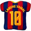 FC Barcelona Vankúš v tvare dresu FC Barcelona, Lamine Yamal 10, 35 × 37 cm