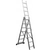 Procraft PLA3.424 Rebrík hliníkový trojdielny 3x7