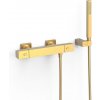 Sprchová batéria TRES Over-Wall s vaňovým setom 150 mm zlatá mat 19016469OM