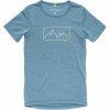 Devold Active Outline Tee Kid Skyblue