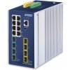 PLANET Planet TSN-6325-8T4S4X IP30 DIN-rail Industrial L3 8-Port 10/100/1000T + 4-port 1G/2.5G SFP + 4-Port 10G SFP+ Managed TSN Switch (TSN-6325-8T4S4X)