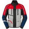SPIDI 4 Season V3 H2Out textilná motocyklová bunda 2XL Červeno-modrá