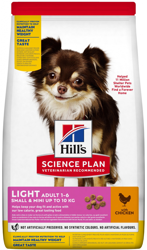 Hill’s Science Plan Adult Light Small & Mini Chicken 6 kg