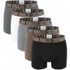 CRISTIANO RONALDO CR7 - boxerky 5PACK cotton stretch earth tones-XL (92-97 cm)