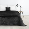 DESIGN 91 Prehoz LUIZ 3 170x210 cm zamatový prešívaný s geometrickým vzorom