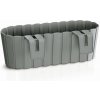 PlasticFuture Truhlík závesný OAKEE 38,3 cm sivý