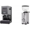 Gaggia New Classic E24, grey + ECM S-Manuale 64