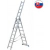 Elkop Univerzálny 3-dielny, výsuvný rebrík VHR Hobby 3x8, Hobby 3 x 8, AKCIA
