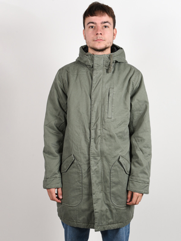 RVCA STANDARD ISSUE parka SEQUOIA GREEN