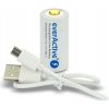 Nabíjacia batéria 16340 / R-CR123 3,7 V everActive 700 mAh (1 ks) s bezpečnostnou ochranou