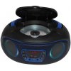 Denver TCL-212BT BLUE Bluetooth Boombox s FM rádiom/CD/USB vstupom