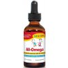 North American Herb and Spice NAHS Rybí olej pre deti - All-OMEGA 60 ml z aljašského lososa Sockeya