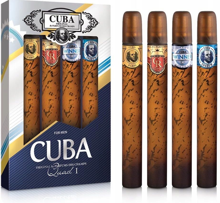 Cuba Quad For Men EDT 4 x 35 ml darčeková sada