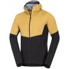 Northfinder Pánska ľahká turistická bunda – BENJAMIN mustardblack 2XL BU-5400OR