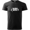 Malfini triko s potiskem Art black