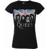 metal Rock off Queen Packaged Union Jack Čierna
