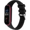 Xiaomi Mi Band 5/6 náhradný náramok - Textúrovaný Farba: Ružová, Vzor: Lines MBSCz-5TLI06