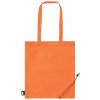 Berber skladacia RPET nákupná taška, oranžová