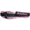 MadMax Dámsky fitness opasok Swarovski MFB314 - L - růžová