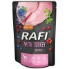 DNP S.A. Rafi Dog Adult - Morčacie s čučoriedkami 300g
