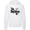 The Dogfather mikina Pánske XXL White