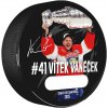 Puk podpisový Vítek Vaněček #41 Stanley Cup Champion 2025 Florida Panthers