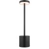 Globo Lighting Polina stolová lampa 1x1.2 W biela-čierna 21019B