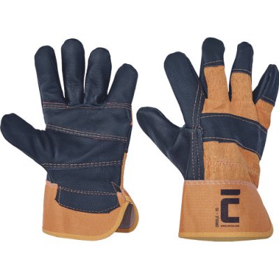 CERVA ORIOLE rukavice kombinované Farba: -, Veľkosť: 10,5, Farba2: žltá, čierna