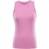 Alpine Pro Gaha 2 Dámske rebrované tielko LTSE704 pink L