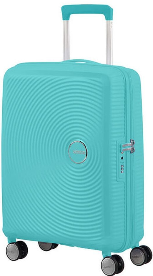 American Tourister Soundbox Spinner 32G svetle modrá 35,5/41 l