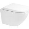 Súprava WC misa Oltens Hamnes 42524000, WC dosky Oltens Hamnes 45113000