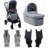 VALCO BABY Kočík kombinovaný Trend 4 Ultra Grey Marle vrátane adaptérov k autosedačke 2022
