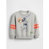 Baby mikina Gap & Disney VintageSoft Sivá 5YRS Sivá Sivá