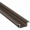 Profil LED Al, 28x9mm BC18 bronz (46)