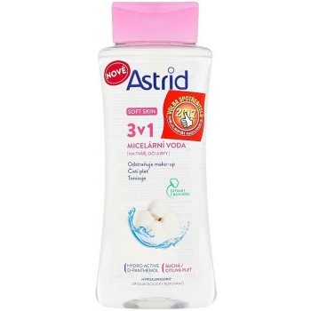 Astrid Soft Skin 3 v 1 micelárna voda 400 ml