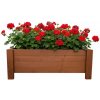 ATMOWOOD Drevený truhlík 90 cm - teak