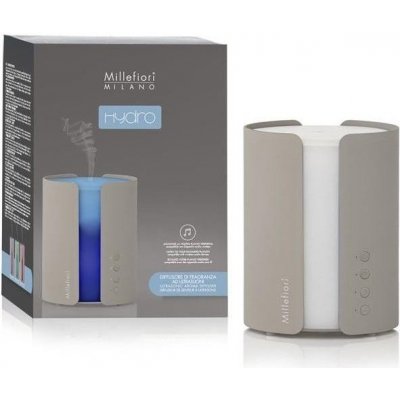 Millefiori Milano Hydro Plus ultrazvukový difuzér s bluetooth reproduktorom 200 ml