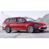 Priečniky Aurilis Trax pre Volkswagen Golf Alltrack 2015-2021 s pozdĺžnikmi