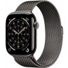 Apple Watch Series 11 Cellular (46mm) Bridlicovo šedý titán s bridlicovo šedým milánskym ťahom S/M MFD34MP/A