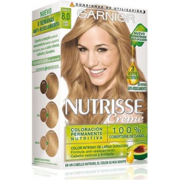 Garnier Nutrisse Créme 8 farba na vlasy svetlá blond vanilka od 7,8 ...