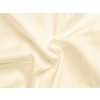 Brotex Smotanové saténové prestieradlo plachta bez gumy Rozmer: 240x230