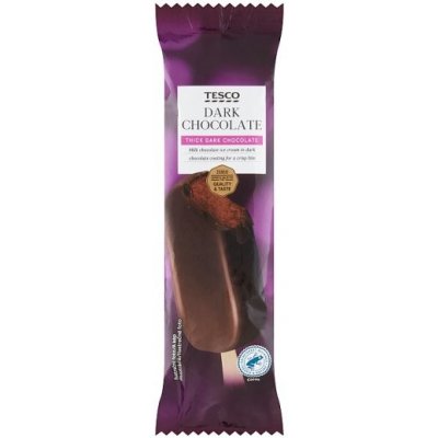 Tesco Mrazený krém čokoládový v horkej čokoláde 120 ml