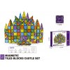 Mamido Mamido Farebná magnetická stavebnica 122 dielov Diamond MT1470