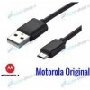 Datakábel Lenovo Motorola microUSB čierny neblister Originál